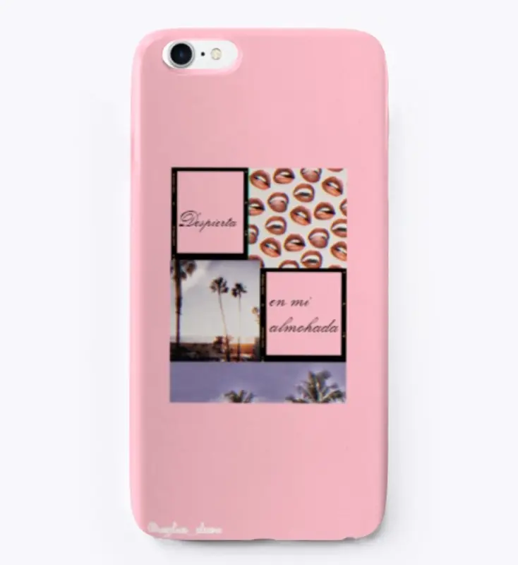 Despierta en mi almohada - phone case