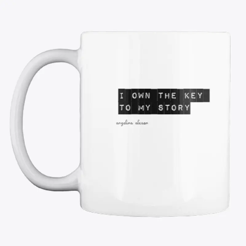 the key to my story - al3xon mug