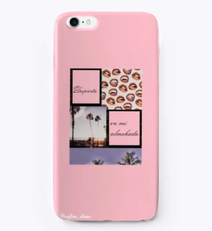 Despierta en mi almohada - phone case